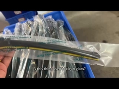 Гибкий черный силиконовый бритвенный нож Всепогодные стойкость Безкостные бритвенные ножи